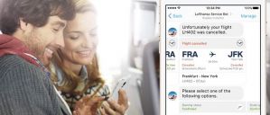 Lufthansa Group запустила чат-ботов для Messenger с уникальным функционалом.
